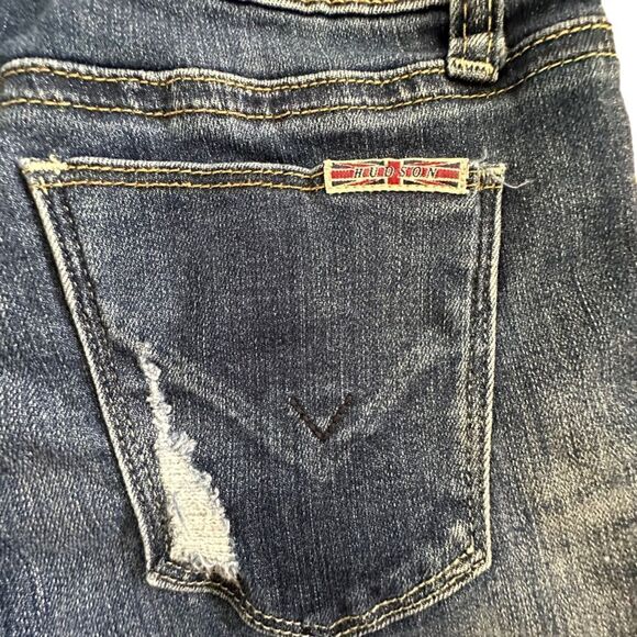 Hudson ~ Girls Denim Cut off Shorts ~ size 10 - Picture 5 of 9
